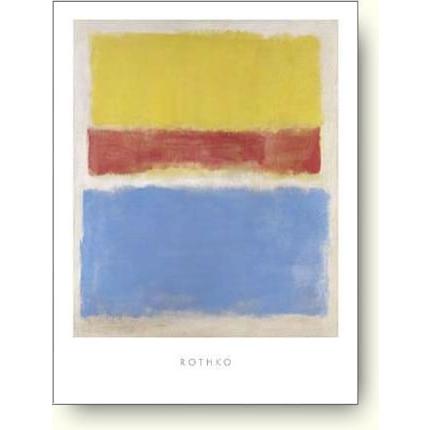 出荷区分D】マーク・ロスコ Mark Rothko: Unaltd (Yellow, Red and