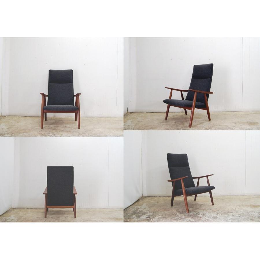 ハンス　J ウェグナー デンマークヴィンテージ 　ハイバック・イージーチェアー ハイバックイージーチェア. GE-290A teak | KAMADA