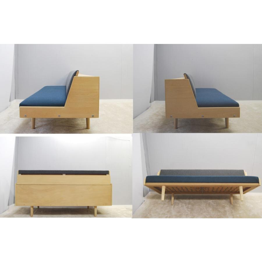 希少Hans J Wegner / GE6 (GE258) Daybed Oak - ソファ/ソファベッド