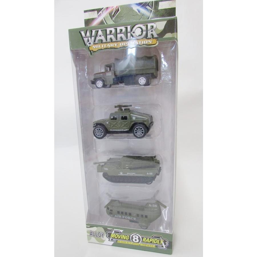 限定値下げ ウォーリアーズ 四作セット 訳あり 箱つぶれ ALLOY WARRIOR ミニカー 4台セット 戦車コレクション