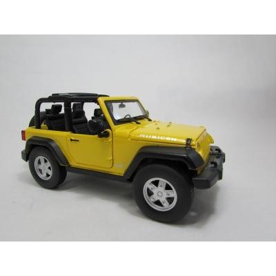 ダイキャストミニカー 1:24 JEEP Wrangler Robin Hood RUBICON ジープ ラングラー ロビンフッド ルビコン イエロー 大きいサイズ｜artrenge｜07