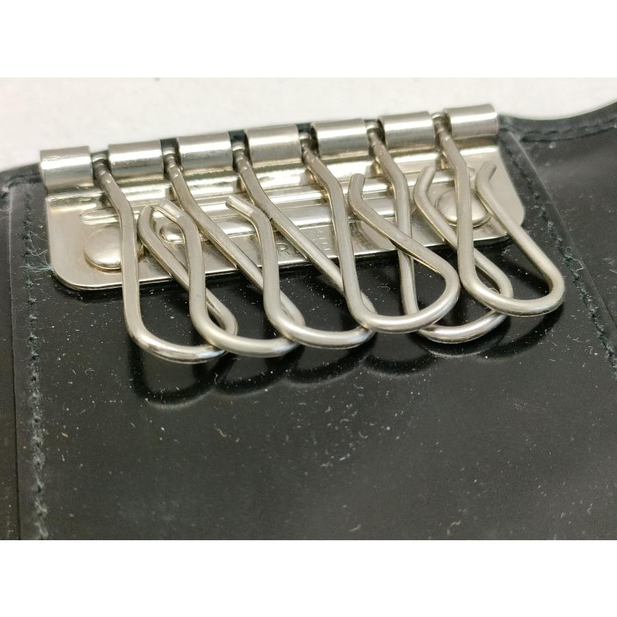 【未使用品】プラダ　エナメルキーケース6連　ブラック PRADA 訳あり プラダ エナメル キーケース 6連 ブラック