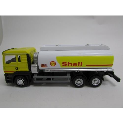 ダイキャストミニカー Shell タンクローリー MAN TGS トラック 1 ダイキャストミニカー Shell タンクローリー MAN TGS トラック 1