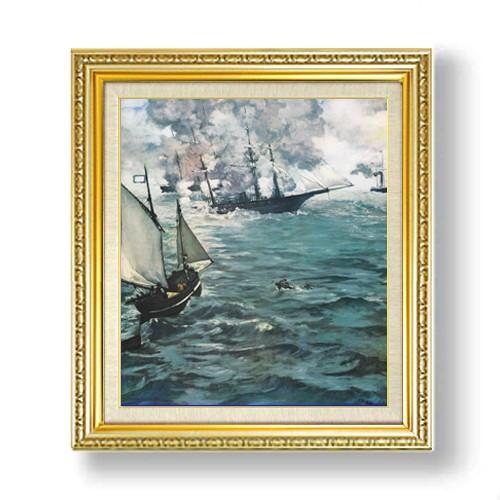直筆仕上げ 複製画】【額縁付】　絵画　販売 10号　油彩　風景画　673×599mm 【ドレーム】 送料無料
