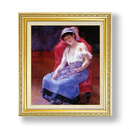 限定製作 ルノワール 眠る少女 F10 油絵 直筆仕上げ 複製画 額縁付 絵画 販売 10号 油彩 人物画 673 599mm 送料無料 Fn 0336 絵画販売アートレスト ヤフー店 通販 Yahoo ショッピング 激安の Blog Lonolife Com