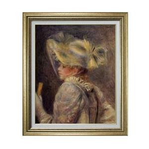 ルノアール絵画 帽子の女 ルノワール ルノワール 白い帽子の女 15 油絵