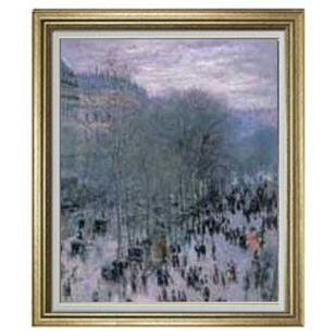 クロード・モネ カピュシーヌ大通り２ Ｆ20　絵画　販売 20号　風景画　887×766mm 送料無料