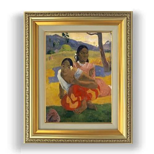 ゴーギャン いつ結婚するの Nafea Faa Ipoipo F4 絵画 販売 4号 油彩