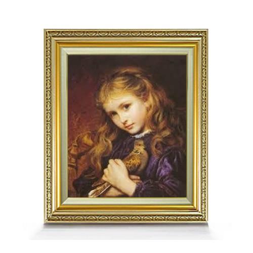 ソフィー・アンダーソン キジバト F8　　絵画　販売　8号　油彩　人物画　598×524mm 送料無料