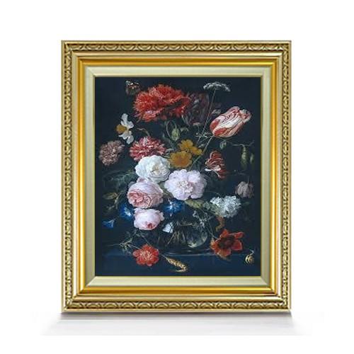 デ・ヘーム 花瓶と花 F8　　絵画　販売　8号　油彩　静物画　598×524mm 送料無料