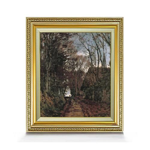 油彩画 洋画 (油絵額縁付きで納品対応可) P4号 「オーストリア