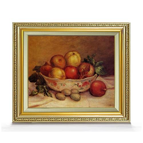 ルノワール ザクロのある静物 F8　　絵画　販売　8号　油彩　静物画　598×524mm 送料無料