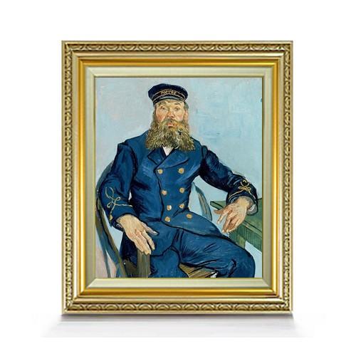 ゴッホ 優れた品質 洋画 郵便夫ジョゼフ・ルーラン f8 【油絵 直筆 