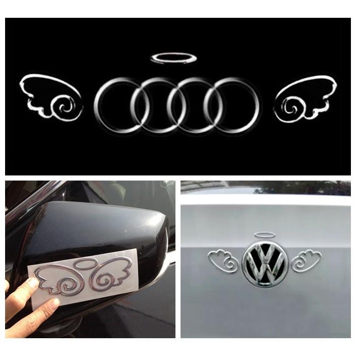 3枚入 車 エンブレム 3d デコ 立体 ステッカー 天使 羽 ドレスアップ カー アクセサリー ウィッグ エクステ Arts Wig 通販 Yahoo ショッピング