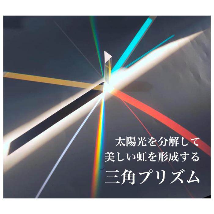 光の実験 虹 三角 プリズム 10cm 夏休み 工作 自由研究 スペクトル 分析 実験 分光 屈折 理科 太陽光 インテリア ウィッグ エクステ Arts Wig 通販 Yahoo ショッピング