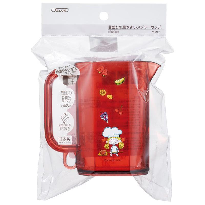 【水森亜土】目盛りの見やすいメジャーカップ/520ｍｌ/亜土ちゃん/キャラクター/グッズ/ギフト/プレゼント/キッチン/メジャーカップ/コックちゃん |  | 02