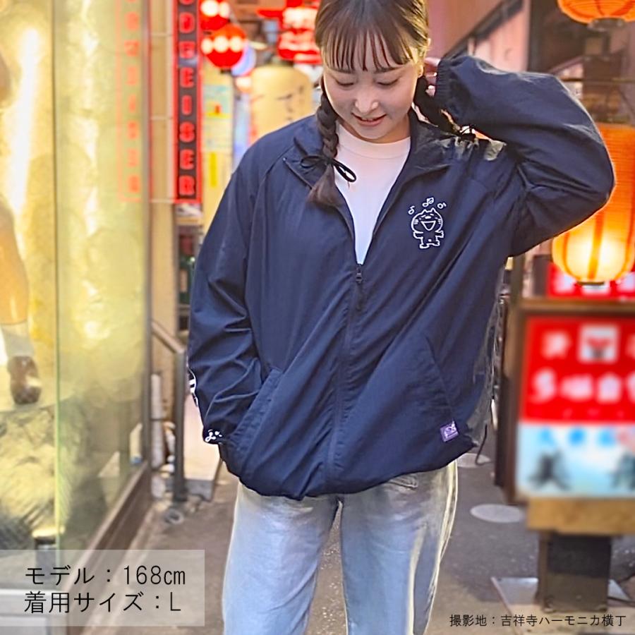 水森亜土】ナイロンジャケット「カップル」男女兼用/ウィンド 水森亜土】ナイロンジャケット「カップル」男女兼用/ウィンド