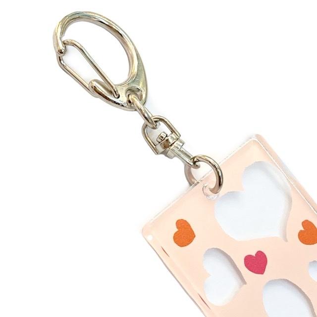 【水森亜土】アクリルキーホルダー＜全5種類＞「ムーン/女の子/うさぎ/ねこ/着物/ハート」透明/数量限定/あどちゃん/ギフト/プレゼント |  | 06