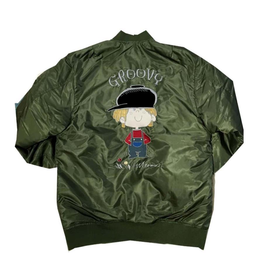 限定セール 水森亜土 Ma 1 オトコノコ カーキ ジャケット アパレル あどちゃん 亜土ちゃん Ma1k アートサロン和錆 通販 Yahoo ショッピング 定番人気 Goldvirtual Com Br