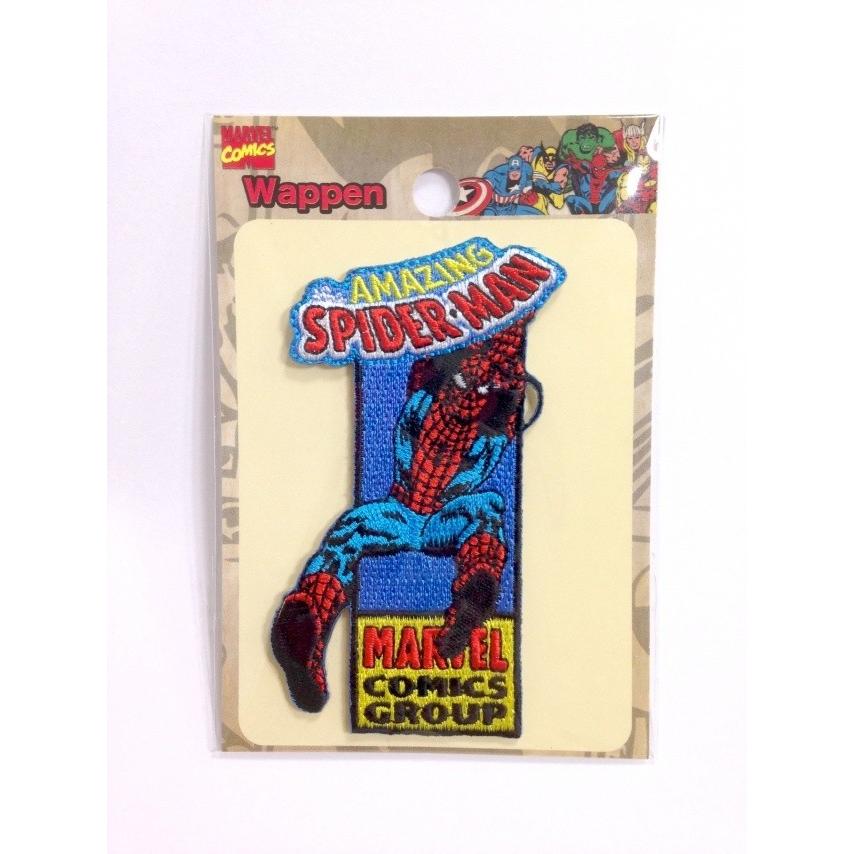 Marvel Comics マーベルコミックス 刺繍ワッペン ステッカー スパイダーマン Nm5pricd7v アートサロン和錆 通販 Yahoo ショッピング