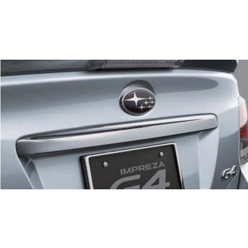 スバル インプレッサ GH2 リアトランクセンターガーニッシュ SUBARU（スバル） 【インプレッサ・GJ】トランクガーニッシュ(メッキ