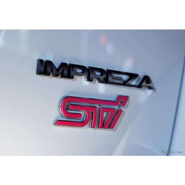 【インプレッサ・ＧＴ】STI Sport用 リヤオーナメント『IMPREZA＋STI』【スバル純正】★93079FL380▲