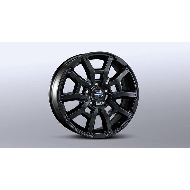 インプレッサ　17インチアルミホイール（ダークメタリック塗装＋切削光輝） SUBARU SAAアルミホイールセット ダークグレーメタリック＆切削