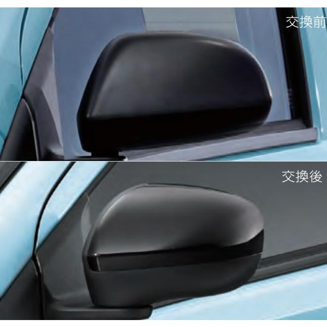 LA350S系ミラ イース 117.電動格納式ドアミラー ヒーテッドドアミラー 