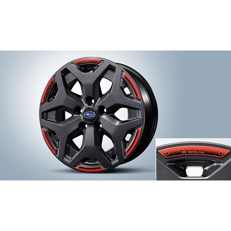 SUBARU（スバル） 【フォレスター・SK】ホイールデカール レッド