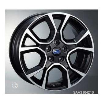 まっちゃん　スバル フォレスター SL型18インチ ブラウンホイール SUBARU 【フォレスター・SL】アルミホイール 18インチ（1本