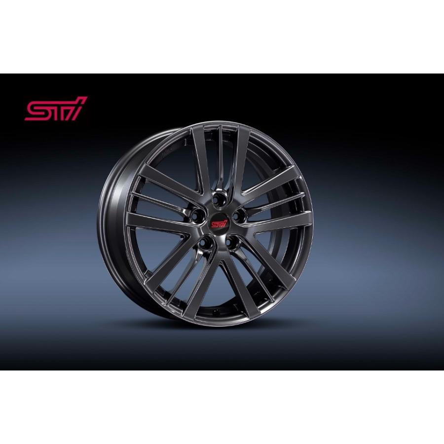 s*e様 ■スバル STIアルミホイール 4本セット✩17インチ✕7ＪＪ SUBARU（スバル） 【インプレッサ・GU】STIアルミホイールセット