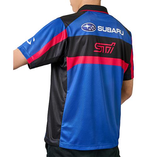 スバル　STI　 ポロシャツ 　3L SUBARU（スバル） STI チームポロシャツ【スバル】☆△ : アーツ
