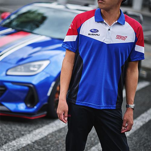 SUBARU（スバル） STI チームポロシャツ【スバル】☆△ : アーツ