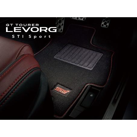 スバルレヴォーグ純正品STI sports フロアマット