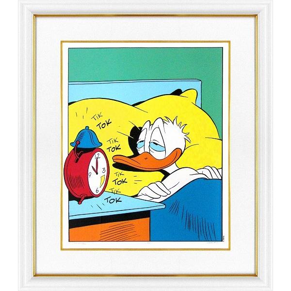 公式 ウォルト ディズニー チクタク シルクスクリーン 絵画 額付 新品 版画 予約販売品 Royalheritage Jo