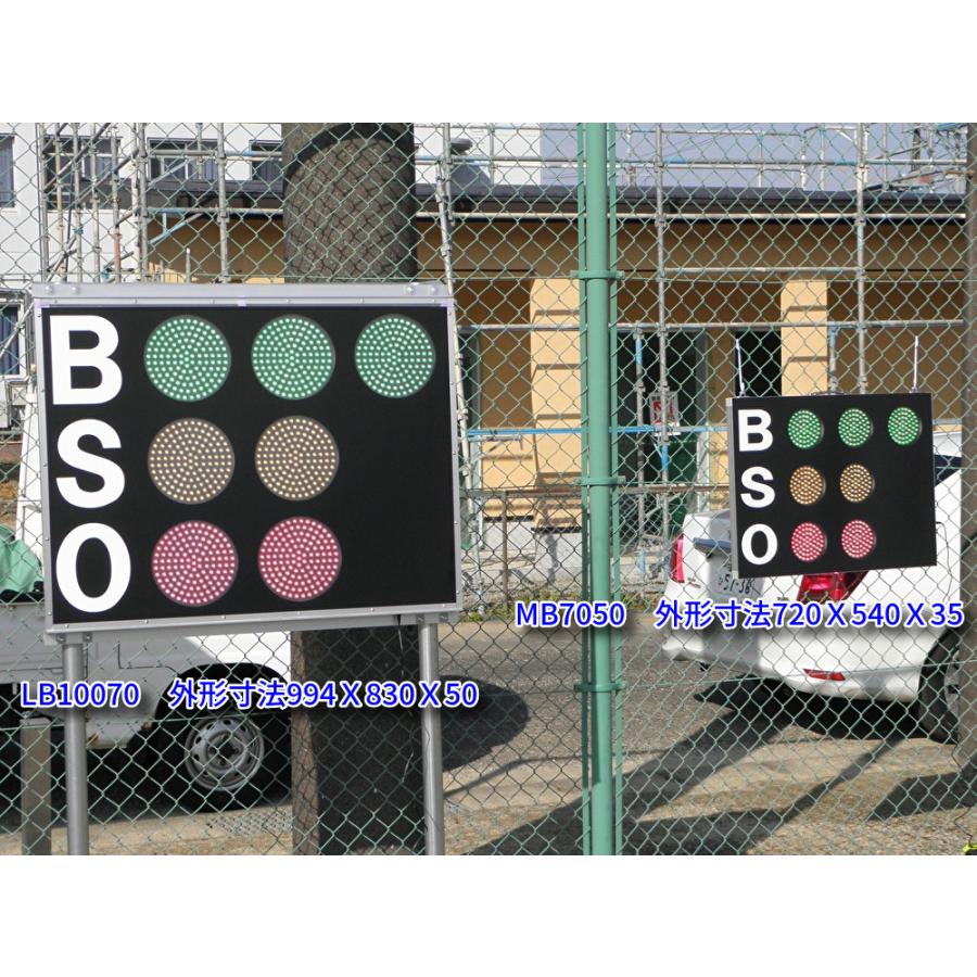 スコアボード BSO 野球カウンター 無線式カウントボード 大型 スコアボード BSO 野球カウンター 無線式カウントボード 大型