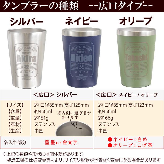ギフト プレゼント 名入れ 父の日 タンブラー 缶ビール風デザイン 真空ステンレスタンブラー 450ml と 選べるビール セット 真空断熱 誕生日 爆買 | ブランド登録なし | 06