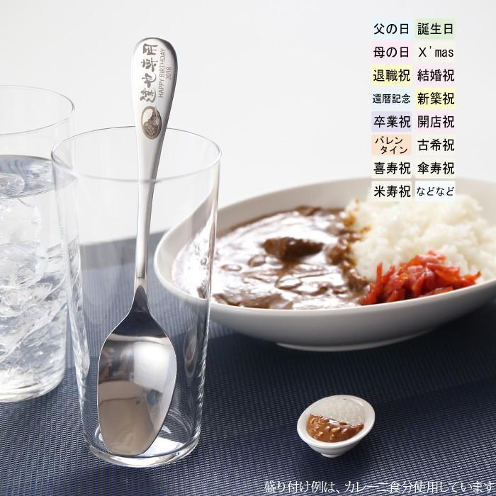 ギフト プレゼント 名入れ カトラリー 1本×2食 名入れ カレースプーン ＆ 海軍カレー セット よこすか海軍カレー 誕生日 結婚 爆買 | ブランド登録なし | 12
