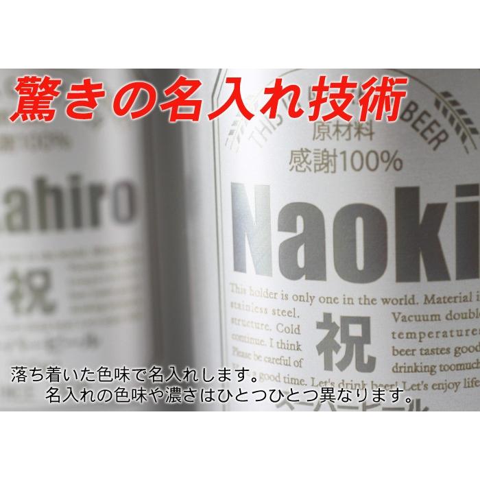 ギフト プレゼント 名入れ サーモス 保冷缶ホルダー 350ml缶用 缶ビール風デザイン THERMOS アウトドア キャンプ バーベキュー 爆買 | ブランド登録なし | 08