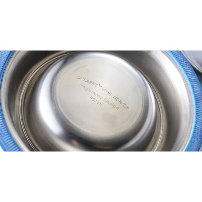 ギフト プレゼント 名入れ ペット 犬 猫 フードボウル ステンレス食器 デュラペットボウル 富士型 XS 皿 丈夫 衛生的 爆買 | ブランド登録なし | 12