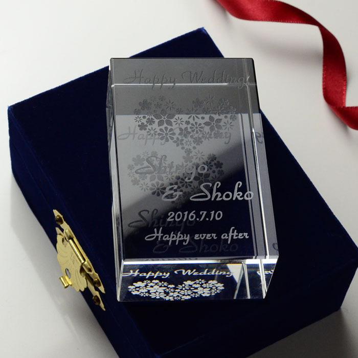 ギフト プレゼント 名入れ ペーパーウェイト レクタングル エコクリスタルガラス 結婚祝い、お誕生日 爆買 | ブランド登録なし | 11