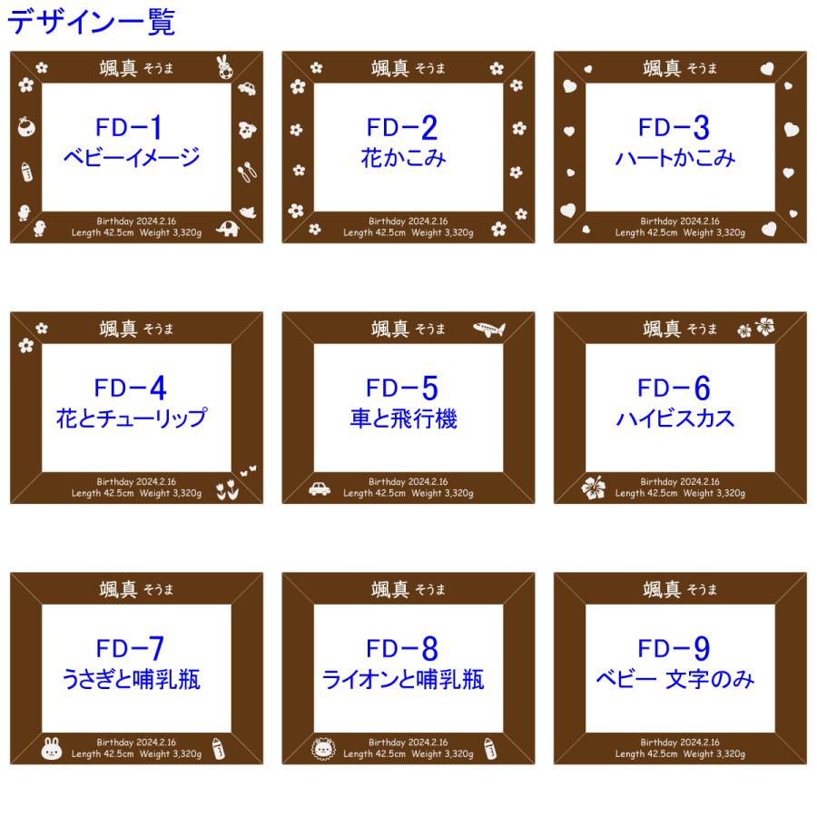 出産祝い ギフト プレゼント 名入れ フォトフレーム エンジェル
