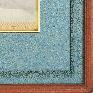 工芸額 縁起物 一富士二鷹三茄子 /白隠禅師 筆 : 京都からの逸品