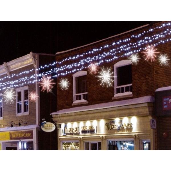 LEDクリスマスイルミネーション LEDポイントスター （小） /プロ施工用のクリスマスイルミネーション