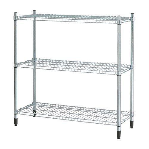 イケア IKEA メタルラック 幅92cmx36x92cm マルチアングル イケア IKEA メタルラック 幅92cmx36x92cm マルチアングル