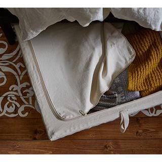 イケア（IKEA） 衣類収納ボックス 籐製 70cm 天然素材 収納ケース