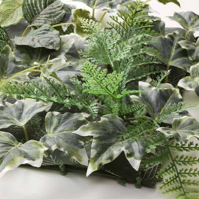 IKEA イケア 人工観葉植物 造花 ミックスリーフのガーデンマット
