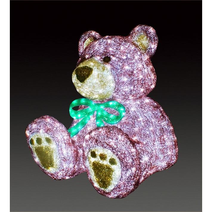 クリスマス テディベアの立体アート クリスマステディベア - トイフィギュア - オブジェ