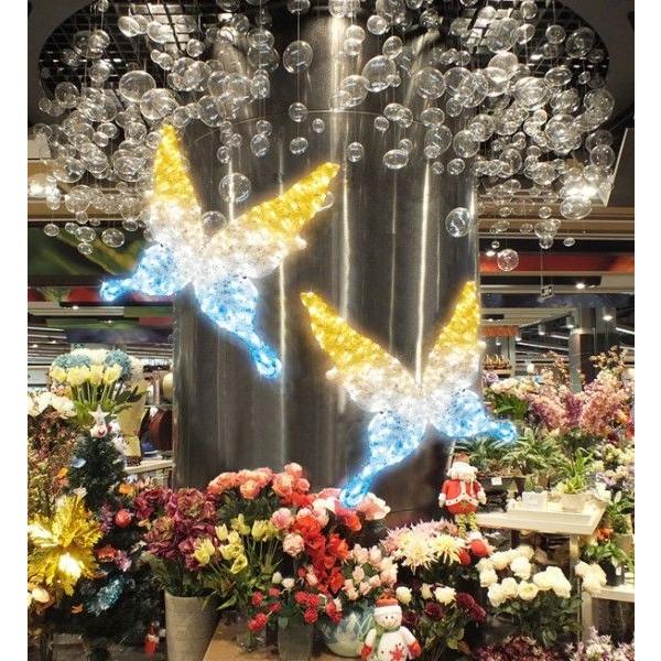 LED クリスタルグロー バタフライ(小)/蝶々/プロ施工用の