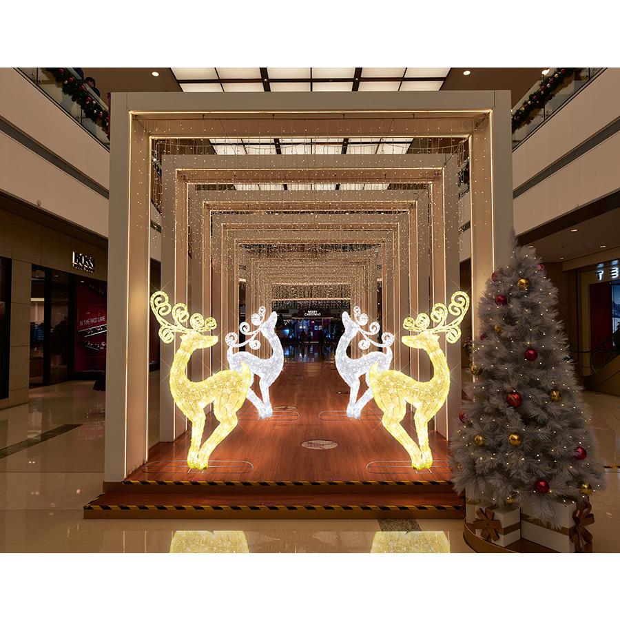 LEDクリスタルグロー ファンシートナカイ ゴールド /LED